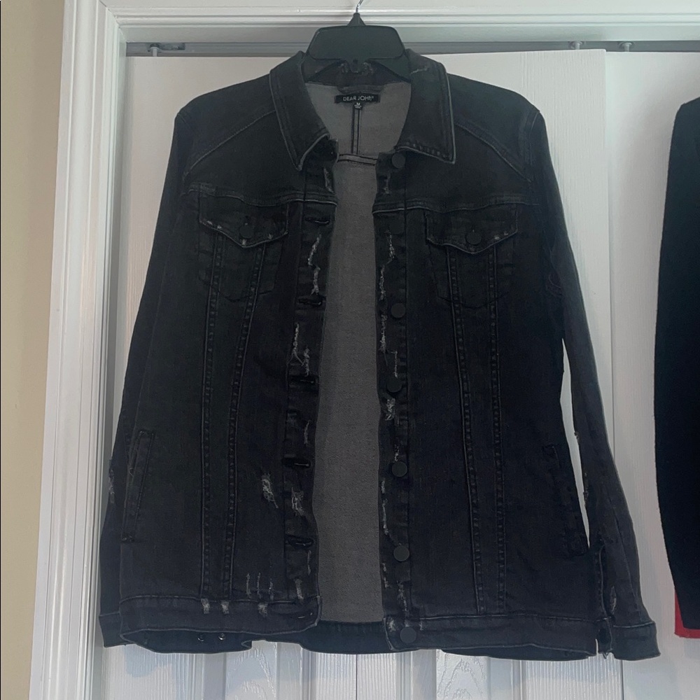 Dear John Black Denim Jacket